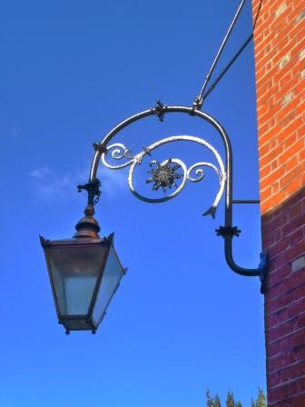 An antique lamp in Chichester